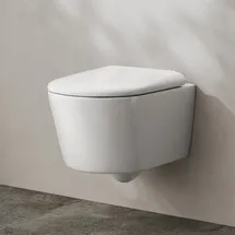 Kronenbach Tube Wand-WC mit WC-Sitz Weiß glänzend