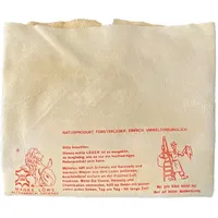 Fensterleder Lewi Fina spezial groß ca. 60x80 cm Fina Spezialgerbung mit roten Löwenstempel