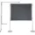Franken Kombitafel 150 x 120 cm grau/silber/weiß