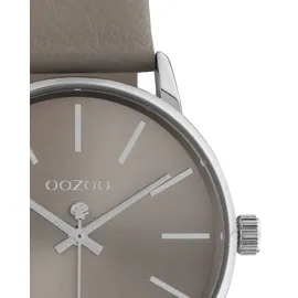 Oozoo Damen Armbanduhr braun Analog Timepieces Lederarmband