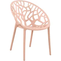 CLP Gartenstuhl Hope 59 x 59 x 80 cm rosa