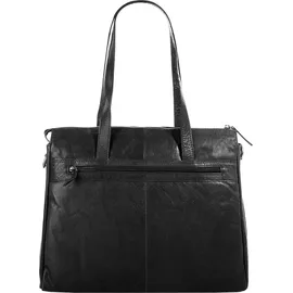 Spikes & Sparrow Shopper Leder Black