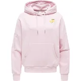 Ragwear Hoodie Print-Akzenten Rosa XL