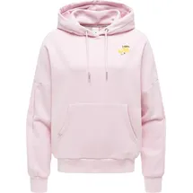 Ragwear Hoodie Print-Akzenten Rosa XL