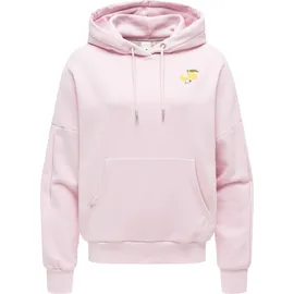Ragwear Hoodie Print-Akzenten Rosa XL