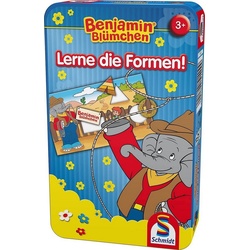 Schmidt Spiele Puzzle Benjamin Blümchen Lerne die Formen! Steckpuzzle, Puzzleteile bunt