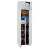 VCM Vandol Besenschrank 70 x 238 x 40 cm Weiß
