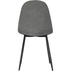 MEET Besucherstuhl MUST Polyester grau 2 Stück