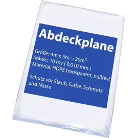 Vago-Tools Abdeckfolie Plane 4x5m 10my