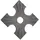 OEM Zierrosette 70x70x4 mm (Bohr-ø 13 mm)