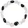 Marco Schreier Armband aus Bergkristall, Rosenquarz, Schörl 09-10mm Nuggets