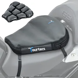 Komfort Sitzkissen passend für Roller Tourtecs Air Deluxe M Luftkissen schwarz
