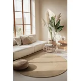 HANSE HOME Rangpur Juteteppich", beige (elfenbein), H:10mm Ø:200cm, Jute, Teppiche, Teppich, Handgewebt, 100% Jute, Natur, Wohnzimmer, Flur, Boho, Skandi