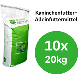 EVita Kaninchenfutter 10 x 20kg,  Pellets Allround Futtermittel für Ka