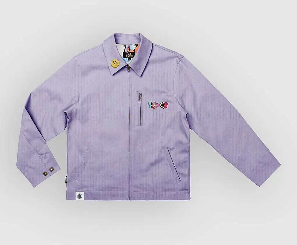 The Dudes Squiggle Cord Light Tom Cord Jacke lilac sachet Gr. XL
