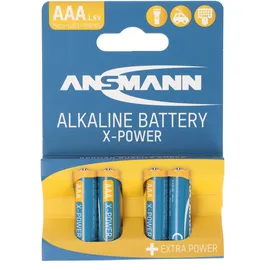 Ansmann X-Power Alkaline Batterie Micro AAA 4 St.