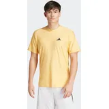 adidas Herren Stretch-T-Shirt gelb - L