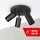 Maclean Brackets Maclean Deckenleuchte 3x GU10 Aluminium verstellbar schwarz