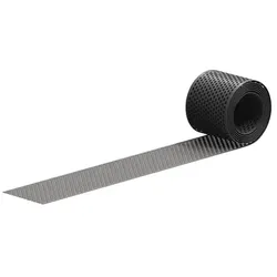 SAREI Vogelschutz Lüftungsgitter, Kunststoff (PVC), Länge: 500 mm, schwarz
