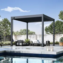 Weide Classic Pergola Aluminium 3 x 3 m anthrazit
