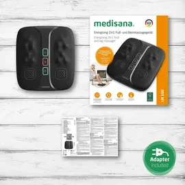 Medisana LM 100 Fußmassagegerät mit Schüttelfunktion, Shiatsu Fußsohlenmassage