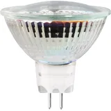 xavax LED-Lampe, GU5.3, 245lm ersetzt 22W, Reflektorlampe MR16, Warmweiß (2700K) entspricht 22 W