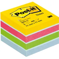 Post-it Haftnotizwürfel Mini 51 x 51 mm, Ultrafarben