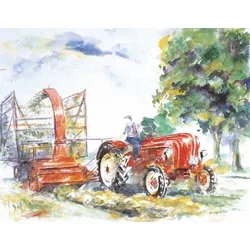 Kunstdruck Porsche