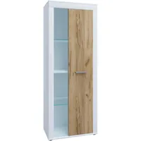VCM Holz Kommode Sideboard mit Drehtüren Highboard mit einer