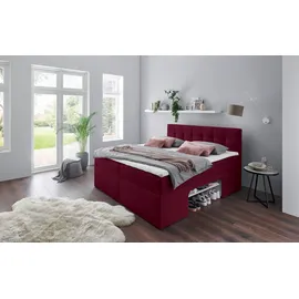 Home Affaire Boxbett 140 x 200 cm rot