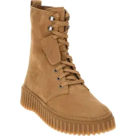 CLARKS Schnürstiefel Torhill Style cognac 39