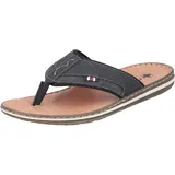 Rieker Herren 21084 Zehentrenner, schwarz 41