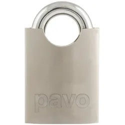 PAVO 5x Vorhängeschloss Sicherheitsschloss High Security mit 4 Schlüssel