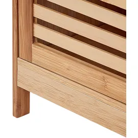 Beliani Waschbeckenunterschrank 60 x 60 x 30 cm Hellbraun