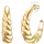 Lulu & Jane Creolen AV175 gelbgold 30,8