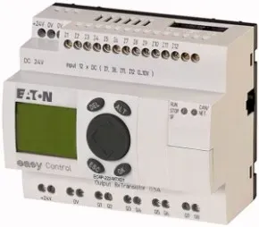Eaton EC4P-222-MTXD1 Kompaktsteuerung EC4P mit Display, 24VDC, 12DI (davon 4AI), 8DO(T), Ethernet, CAN 106399 EC4P222MTXD1