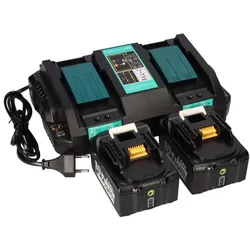 Ersatzakku und Ladegerät für Makita 18V 8Ah 4A Ladestrom DC18RD