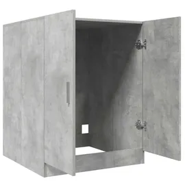 vidaXL Waschmaschinenschrank 70,5 x 71,5 x 91,5 cm Betongrau