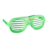 Btruely Partybrillen Metallic Farben - Partybrille Atzenbrille Scherzbrille Spaßbrillen - Scherzartikel für Geburtstagsparty, Fasching, Karneval, Malle (Grün)