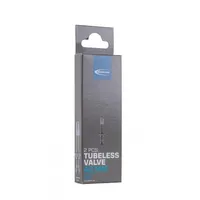 Schwalbe Tubeless Ventil 40 mm schwarz 2er Set