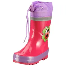 Playshoes Gummistiefel Glückskäfer pink 24/25
