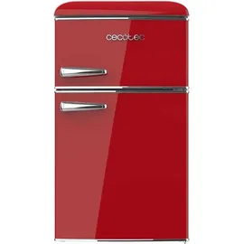 Cecotec Bolero CoolMarket 2D Origin 86 Retro-Kühlschrank (86 l, 893 mm hoch, Rot)