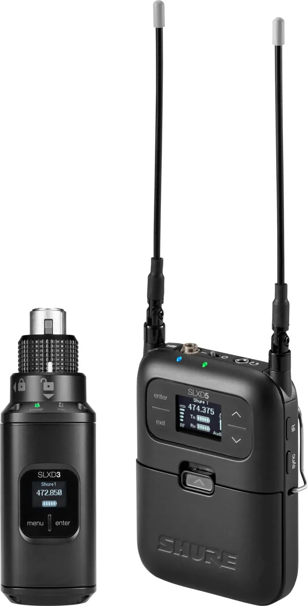 Shure SLXD5-S50 Mobiler Ein-Kanal-Empfänger Set