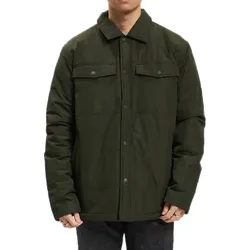 ONLY & SONS Lewis Herren Herbst-Jacke mit Kent-Kragen Übergangs-Jacke mit vielen Taschen 22022106 Dunkelgrün - M