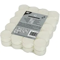 Papstar Teelichter 3,8 cm 40 St. weiß