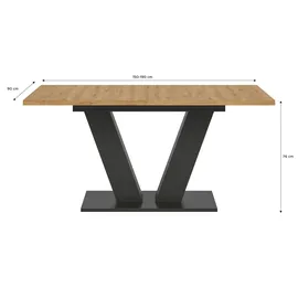 xonox.home Motion 150 x 76 x 90 cm braun