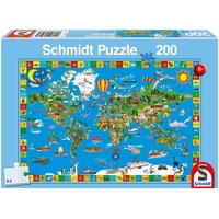 Schmidt Spiele Puzzle Deine bunte Erde Puzzle, Puzzleteile