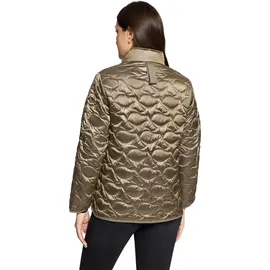 Cartoon Steppjacke mit Eingrifftaschen in Dusky Green - 44