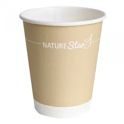 Franz Mensch NATURE Star Kaffeebecher Only Paper 403063 150ml 4015544722543 Franz Mensch GmbH 50 Stück