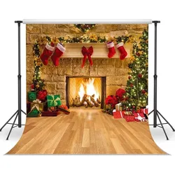 Weihnachtlicher Hintergrund für Fotografie (CP-282-1210/Größe: 12X10FT)